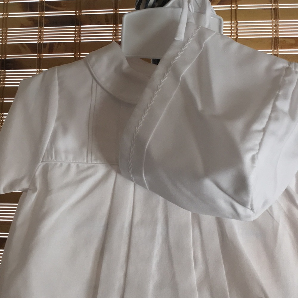 Boys Christening/Baptism Onesie w/Bonnet, Newborn - Picture 4 of 4